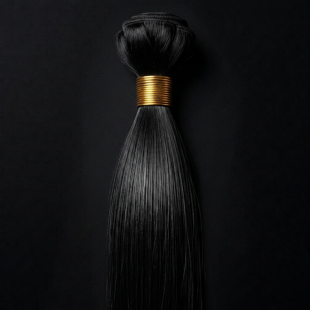 Straight raw Indian hair bundle